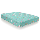 Bedlam Rainbow Unicorn Pattern Single Fitted Sheet Bedlam Rainbow Unicorn Pattern Single Fitted Sheet